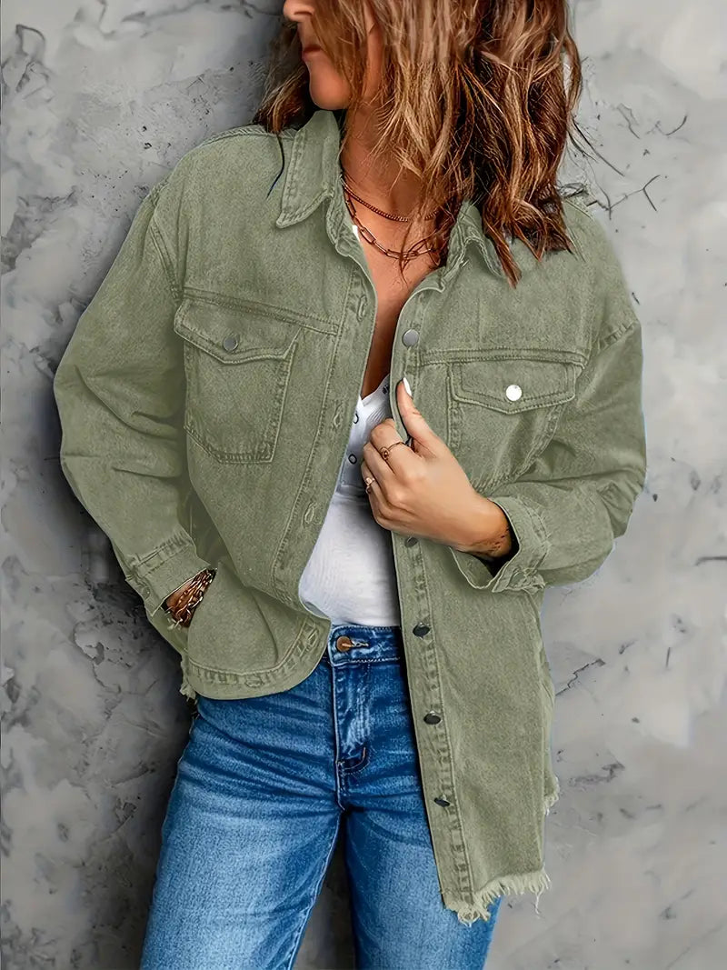 Malika - Hosszú Ujjú Farmerdzseki