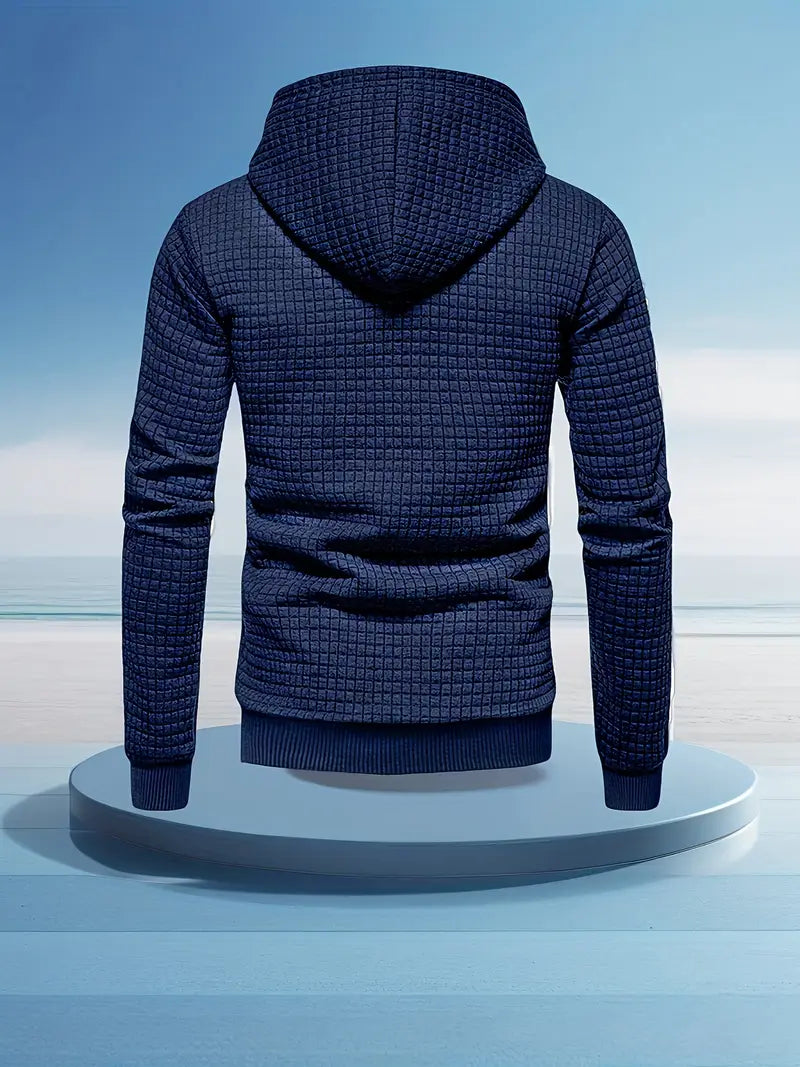 Gavin - Lélegző Hosszú Ujjú Kapucnis Pulóver