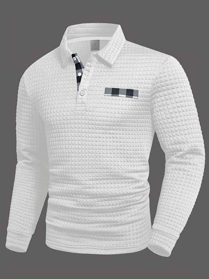 Juergen - Alkalmi Hosszú Ujjú Gombos Ing