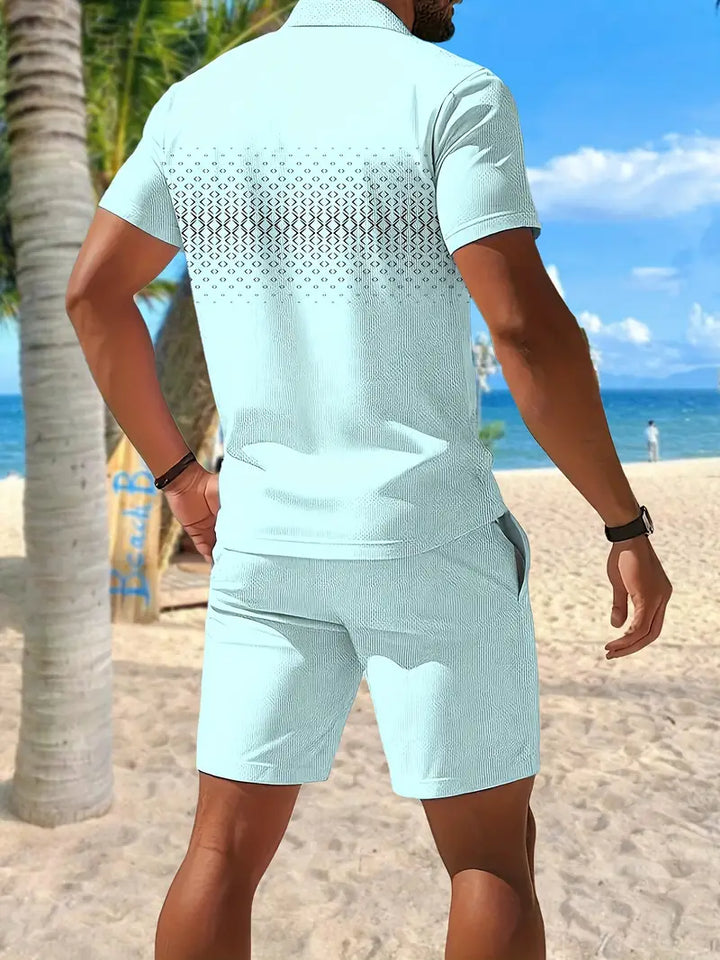 Zackary - Nyári Rövid Ujjú Kétrészes Szett