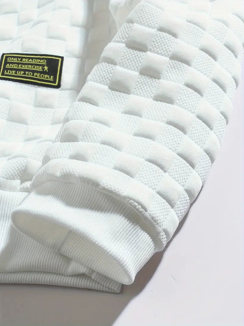 Stafford – Alkalmi Kockás Textúrájú Pulóver