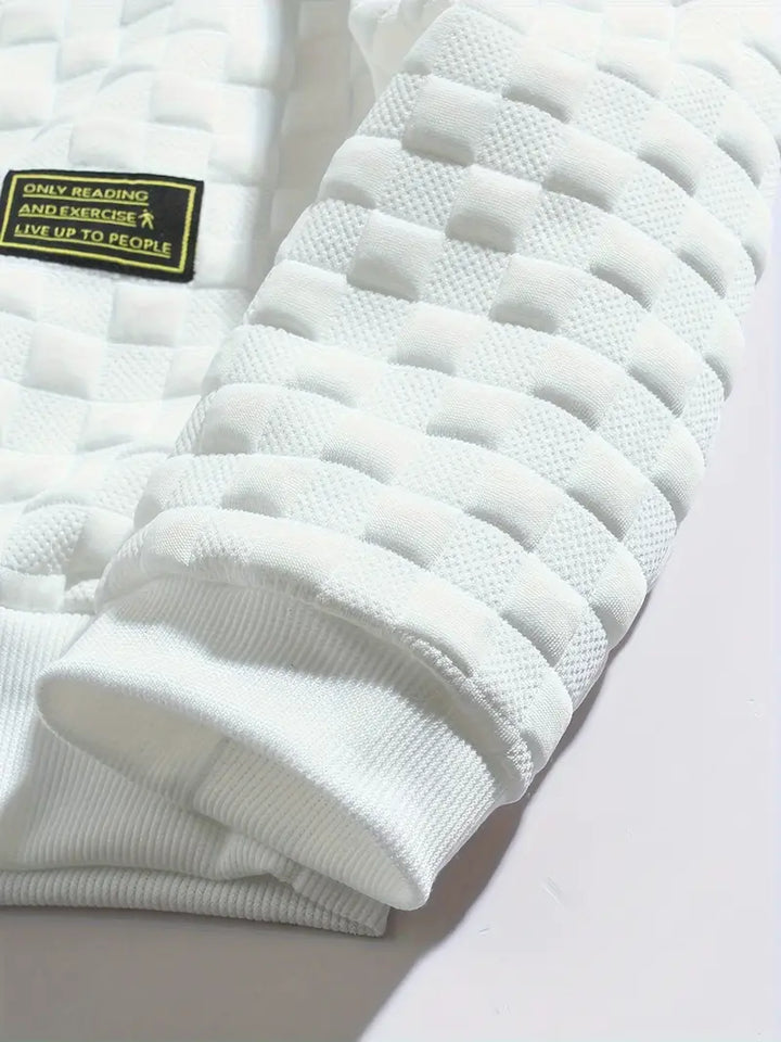 Stafford – Alkalmi Kockás Textúrájú Pulóver