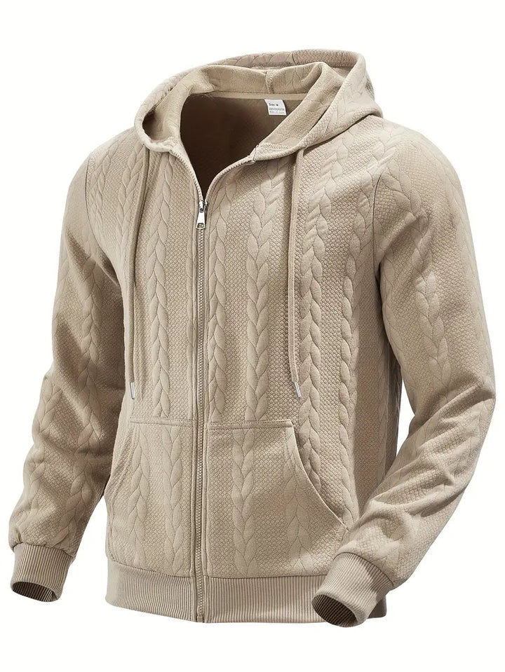 Philipp - Hosszú Ujjú Kapucnis Cipzáras Pulóver