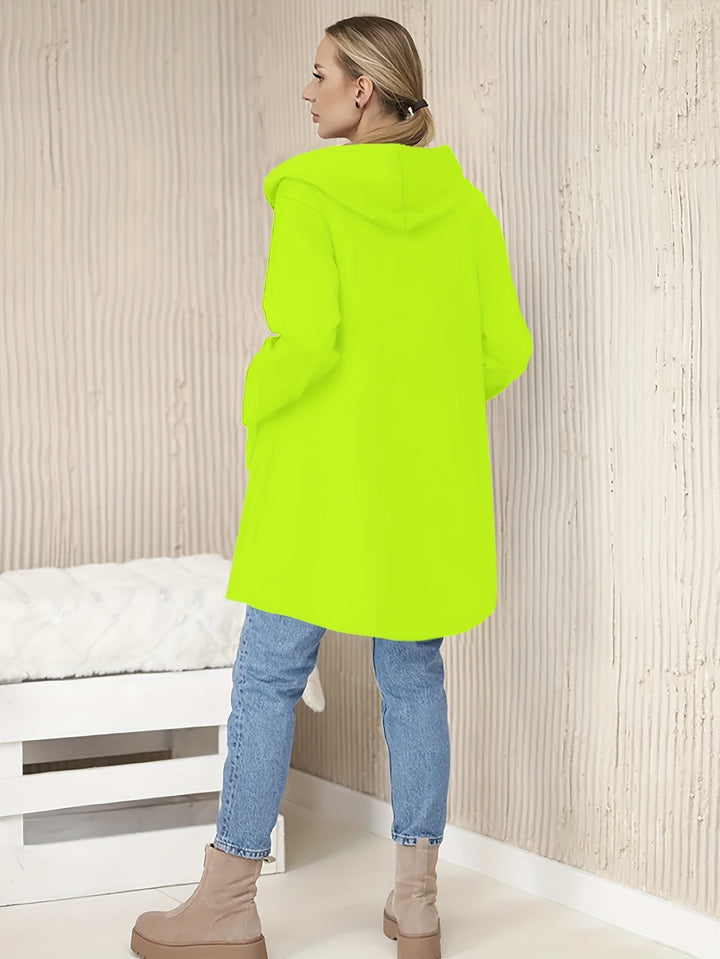 Nicola – Hosszú Ujjú Kabát Oldalsó Zsebekkel