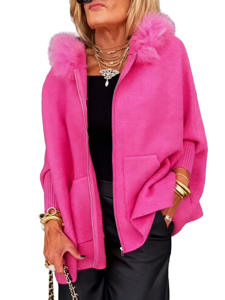 Anouka - Hosszú Ujjú, Cipzáras Kapucnis Pulóver