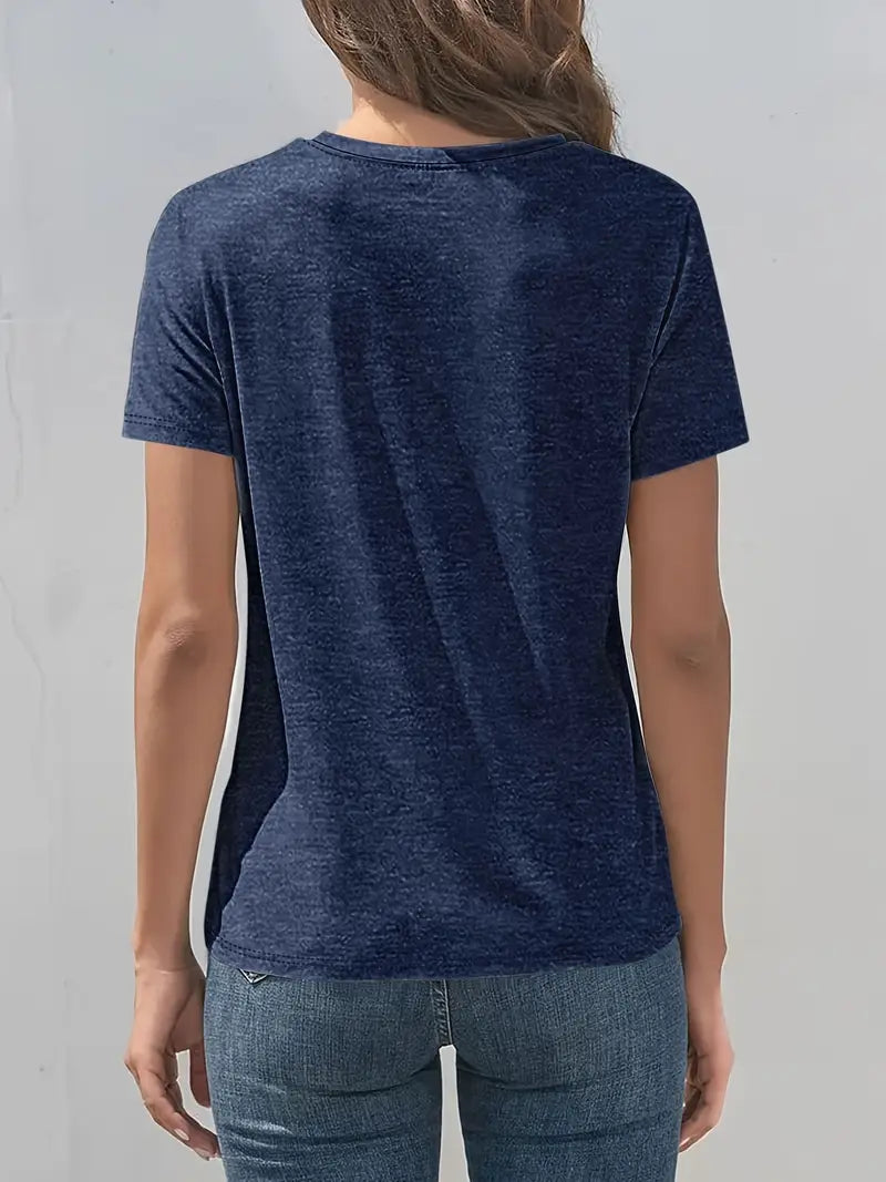 Vitaliya - Alkalmi Rövid Ujjú Póló