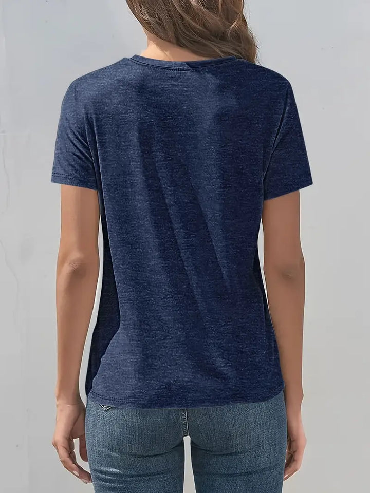 Vitaliya - Alkalmi Rövid Ujjú Póló