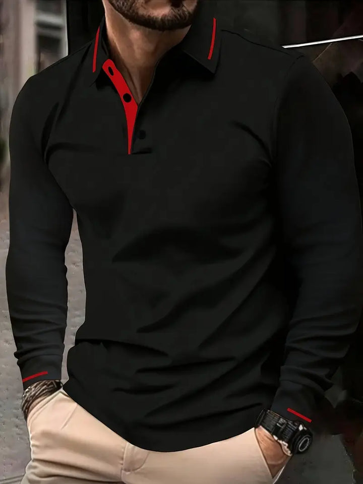 Karunaratne – Stílusos Hosszú Ujjú Póló