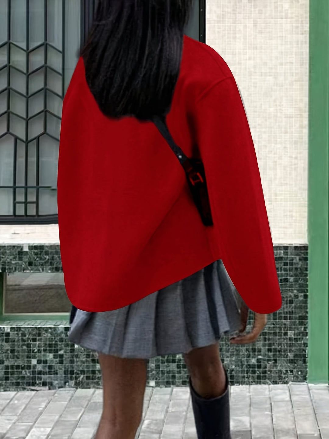 Deanne - Elegáns Kétsoros Bézs Kabát