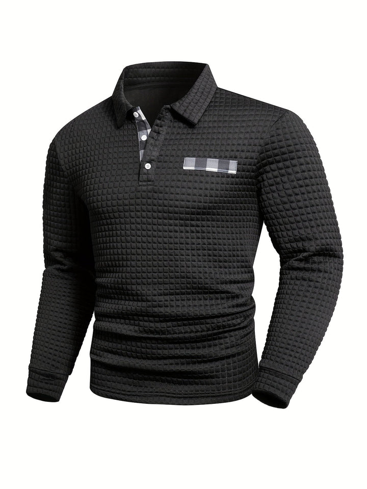 Juergen - Alkalmi Hosszú Ujjú Gombos Ing