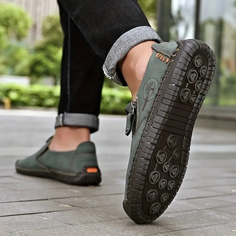 Joesph - Bőrcipő Oldalsó Cipzárral