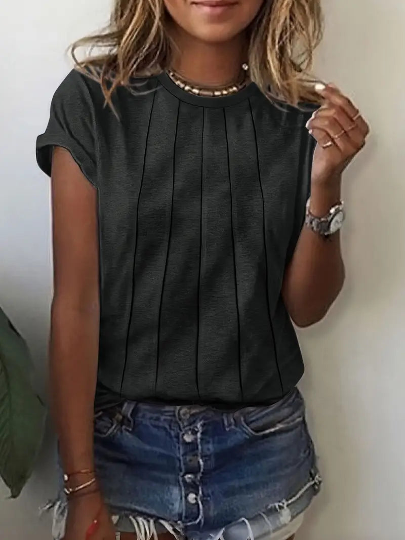 Vitaliya - Alkalmi Rövid Ujjú Póló