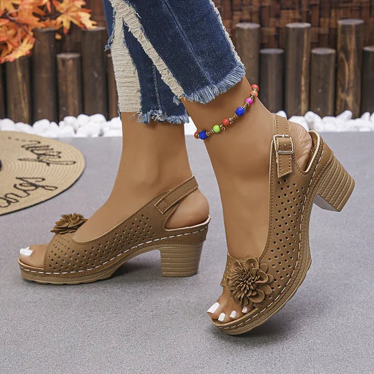 Imogen - Kényelmes Nyitott Orrú Szandál