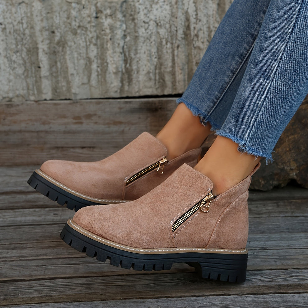 Birgitta - Bokacsizma Oldalsó Cipzárral