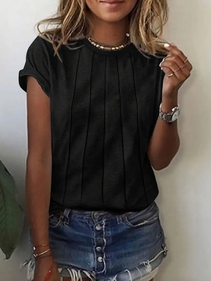 Vitaliya - Alkalmi Rövid Ujjú Póló