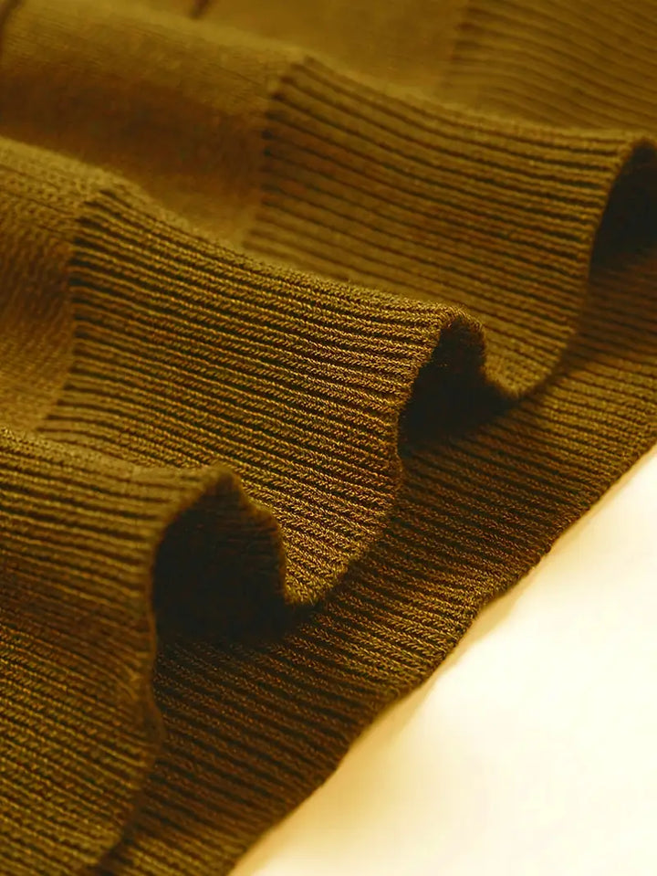 Nunzio - Kényelmes Kötött Garbó Pulóver