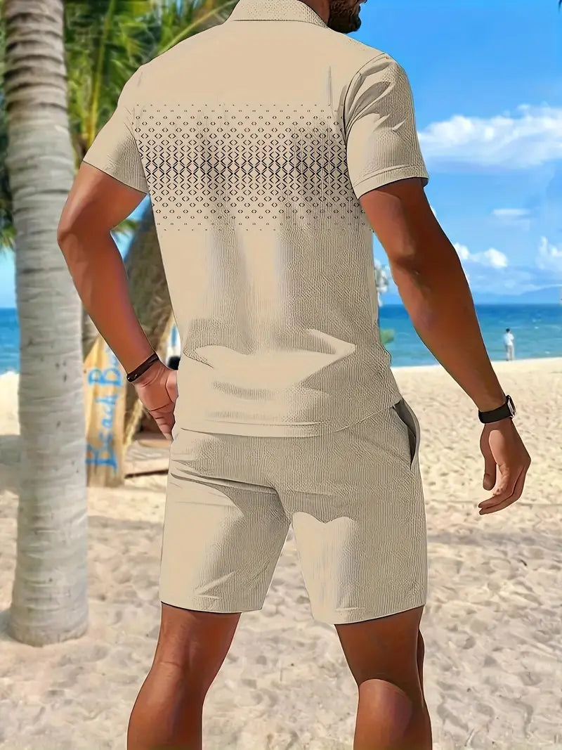 Zackary - Nyári Rövid Ujjú Kétrészes Szett