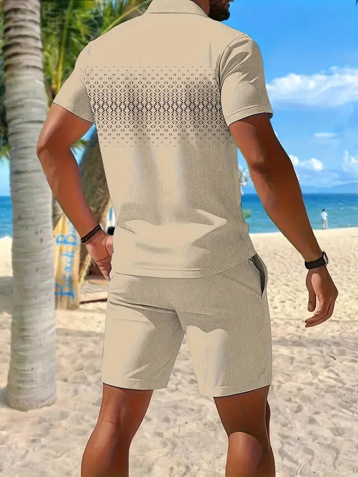 Zackary - Nyári Rövid Ujjú Kétrészes Szett