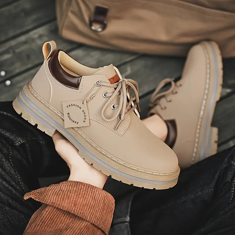 Trevino – Klasszikus Kerek Orrú Fűzős Cipő