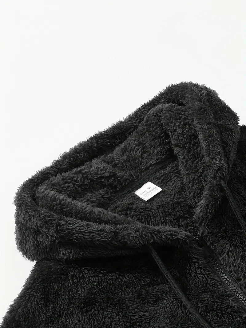 Ushakov – Alkalmi Hosszú Ujjú Kapucnis Pulóver Cipzárral