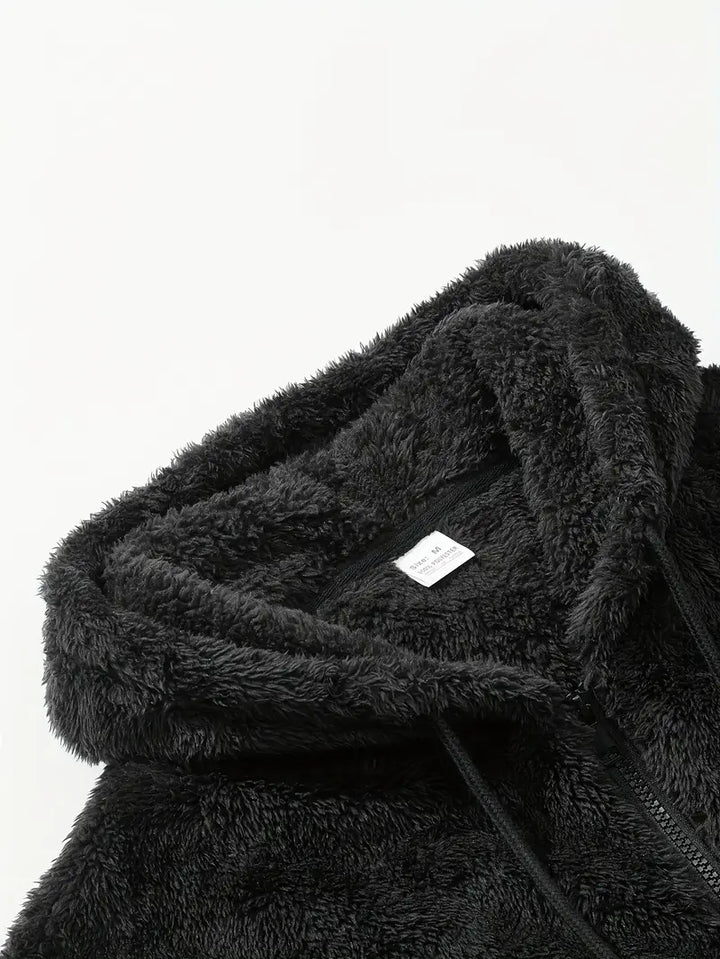 Ushakov – Alkalmi Hosszú Ujjú Kapucnis Pulóver Cipzárral