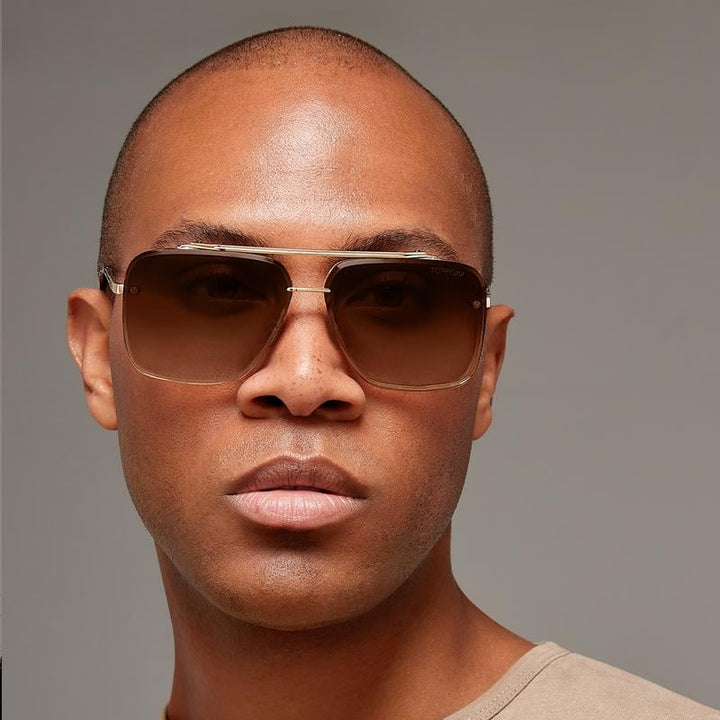 RayForge - Retro Színátmenetes Napszemüveg UV400 Védelemmel