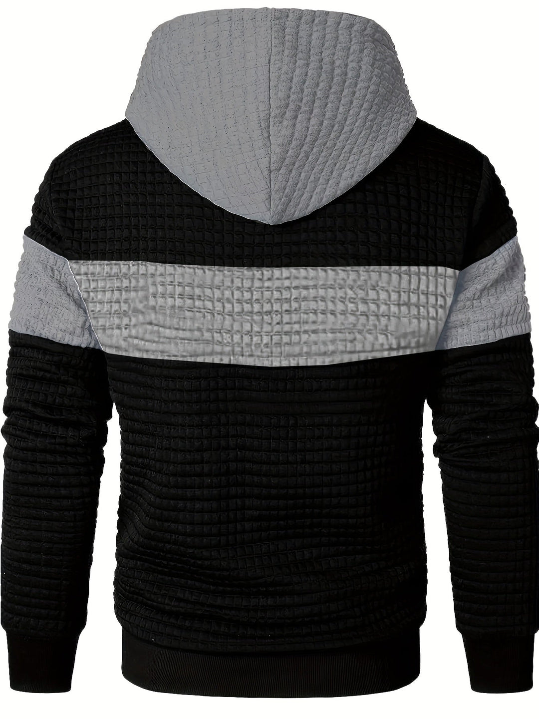 Fredric - Blokkoló Stílusos Kapucnis Pulóver