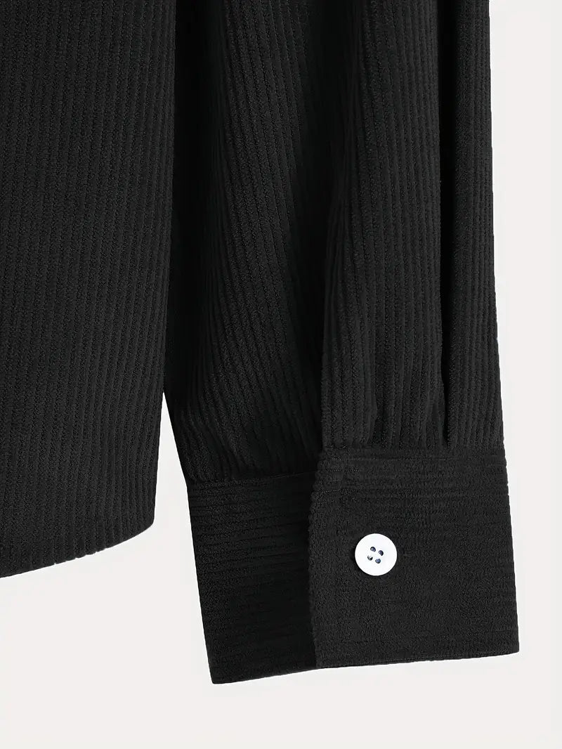 Costas - Kordbársony Textúrájú Kapucnis Pulóver