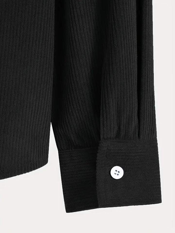 Costas - Kordbársony Textúrájú Kapucnis Pulóver