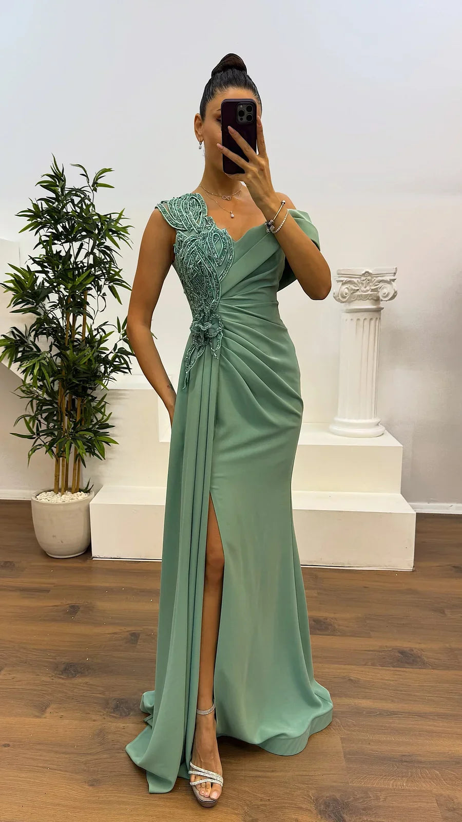 Kamarya - Légáteresztő, Redős Estélyi Ruha