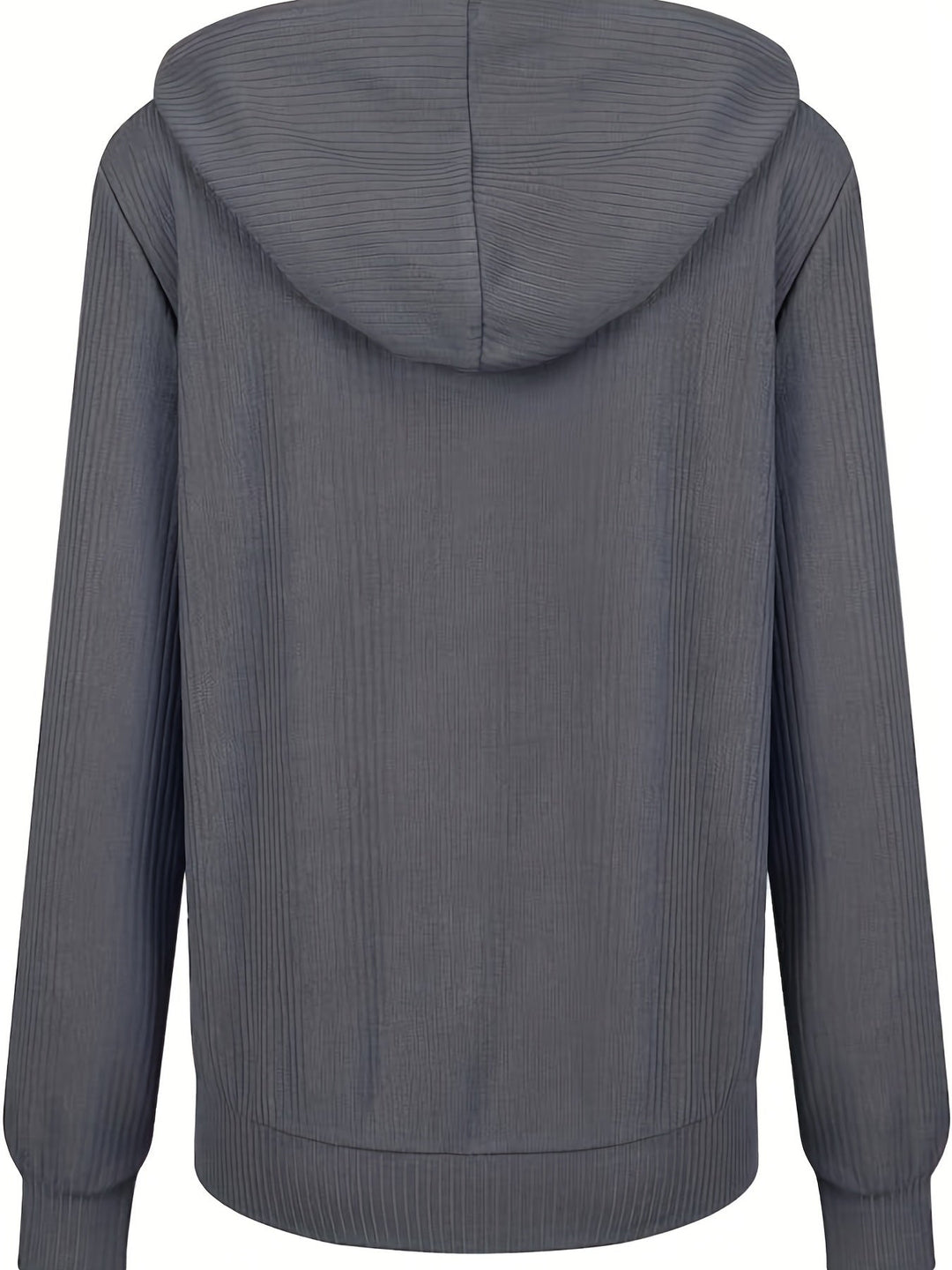 Nysa - Alkalmi Hosszú Ujjú Kapucnis Pulóver