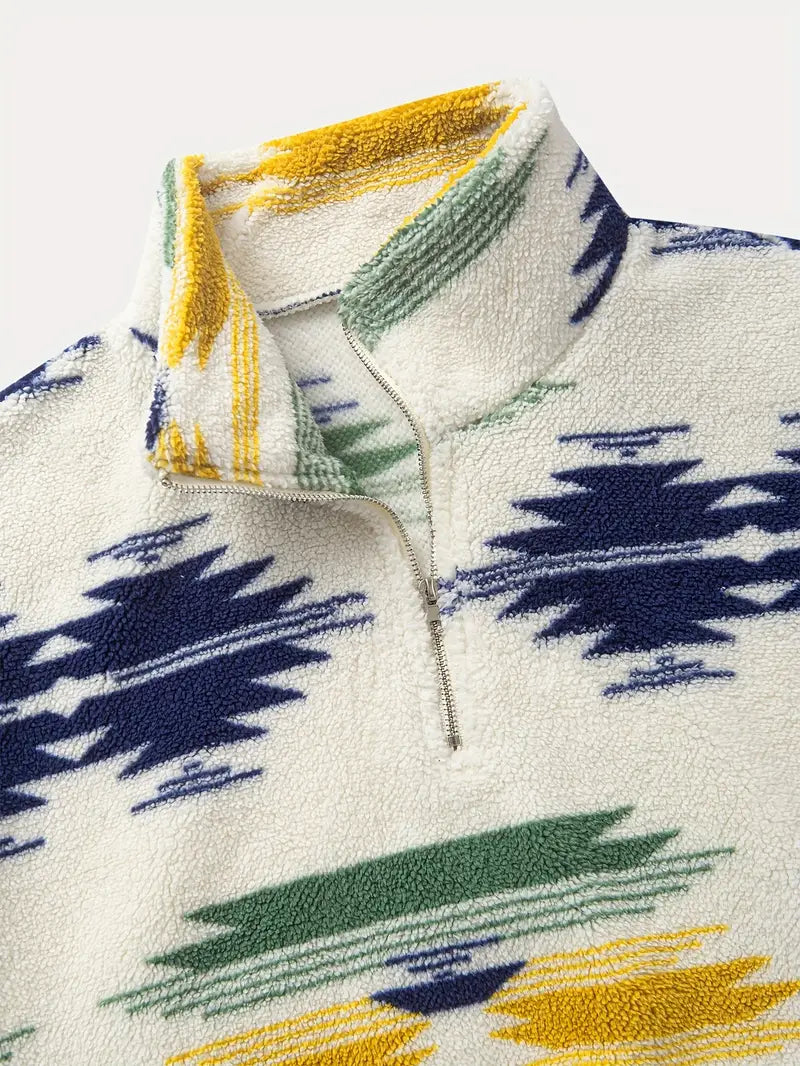 Clinton - Félcipzáras, Allógalléros Pulóver