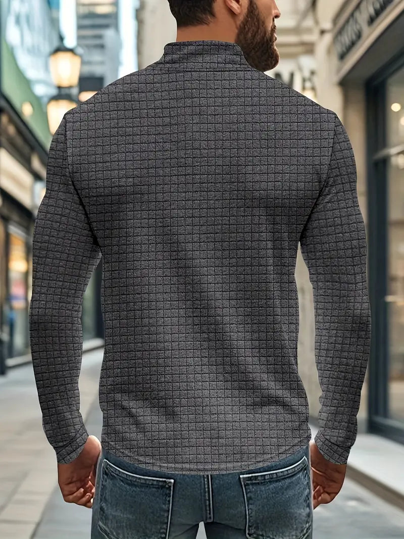 Jarryd - Hosszú Ujjú Pulóver Félcipzárral