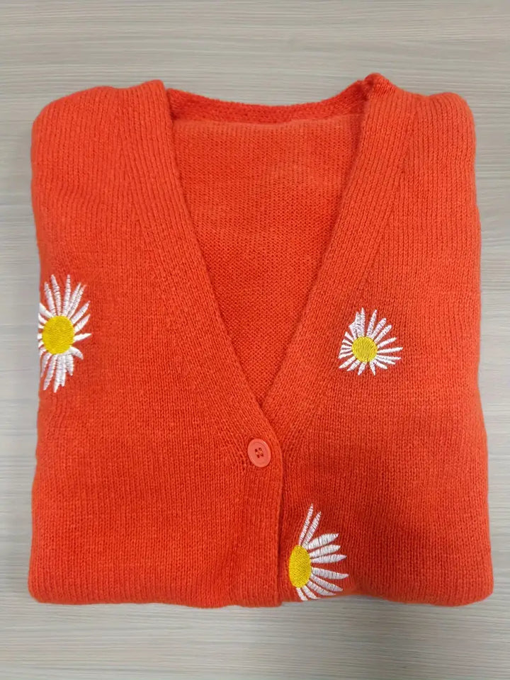 Korina – Elegáns Hosszú Ujjú Kardigán Gombokkal