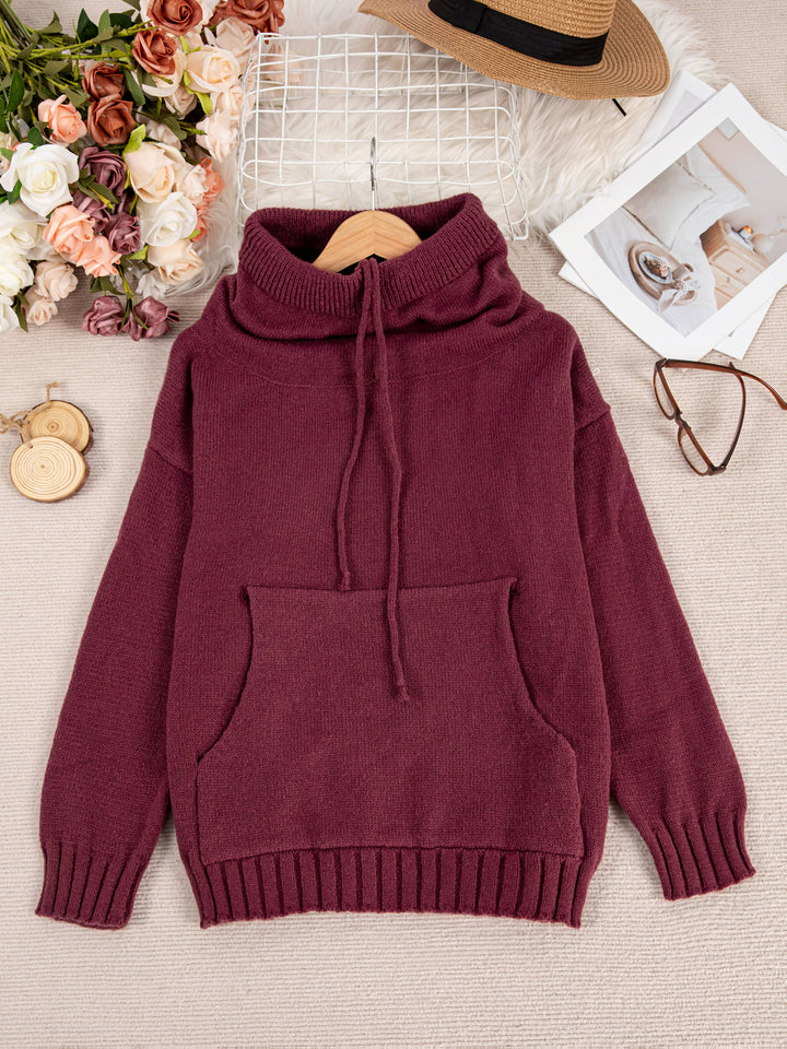 Zelina - Hosszú Ujjú Pulóver Zsebbel