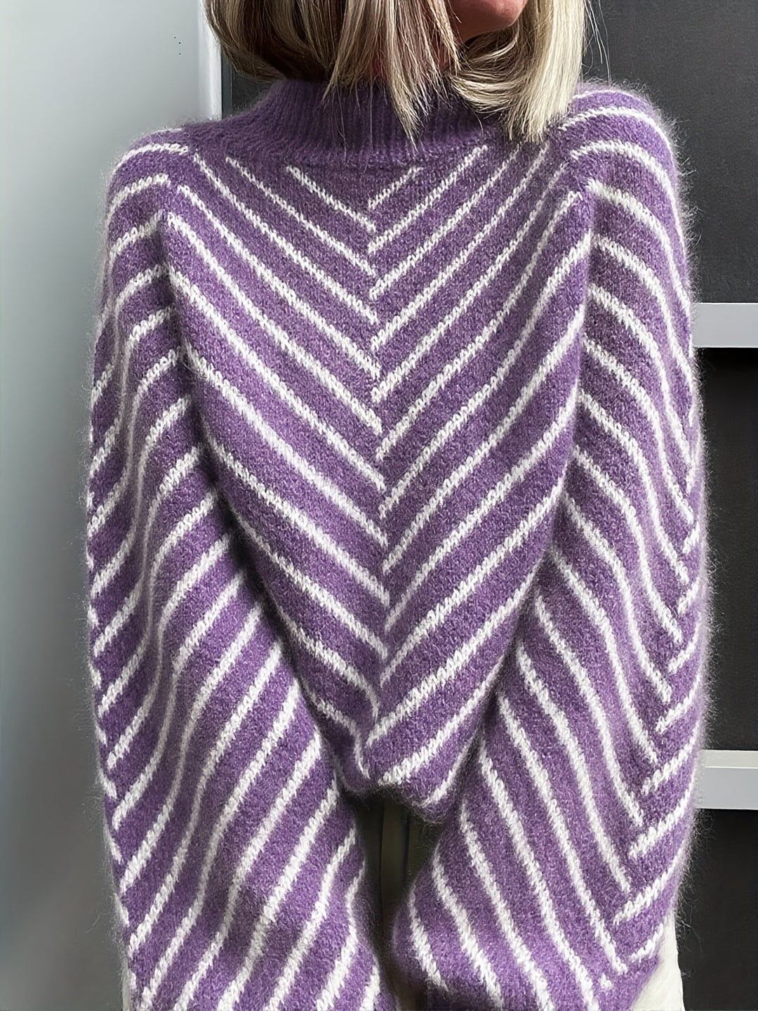 Klarysa – Alkalmi Hosszú Ujjú Kötött Pulóver