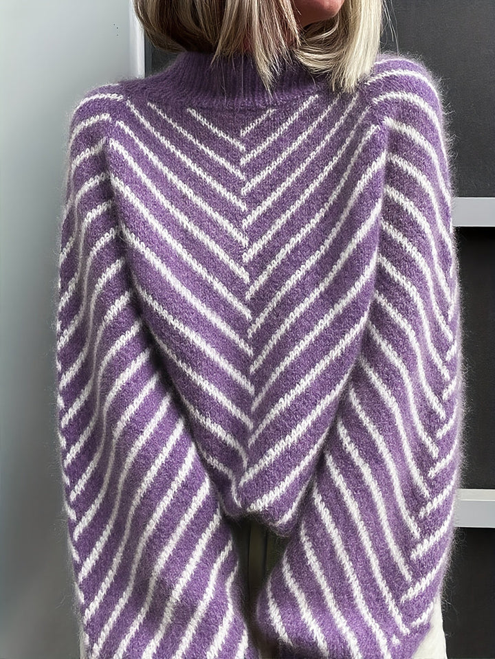 Klarysa – Alkalmi Hosszú Ujjú Kötött Pulóver