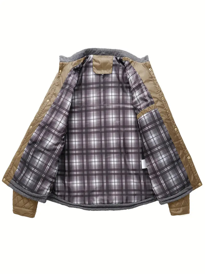 Proctor - Alkalmi Hosszú Ujjú Kabát Zsebekkel