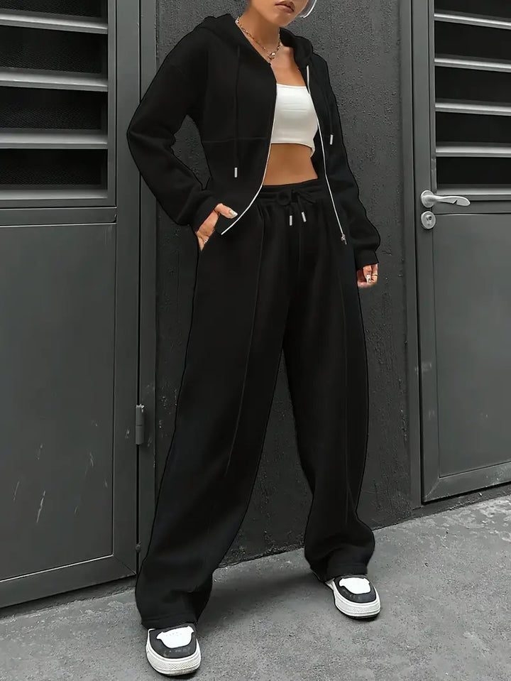 Nanci - Alkalmi Hosszú Ujjú Kétrészes Szett