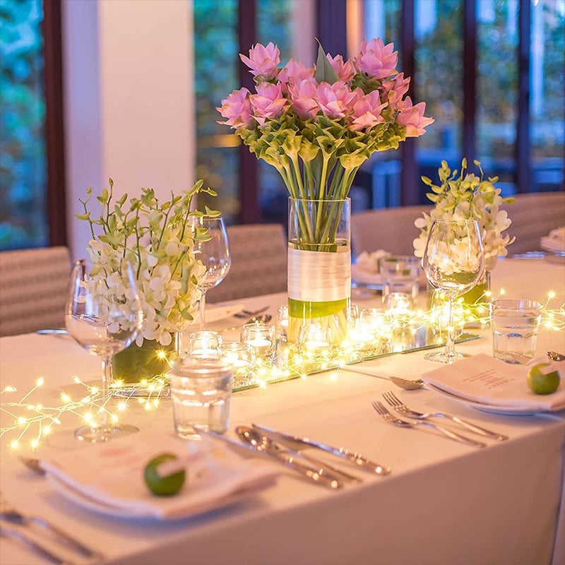 TwinkleWire - Rézvezetékes Tűzijáték Láncvilágítás Távirányítóval