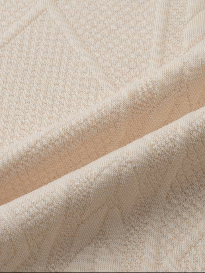 Pauleta - Alkalmi Hosszú Ujjú Kerek Nyakú Pulóver