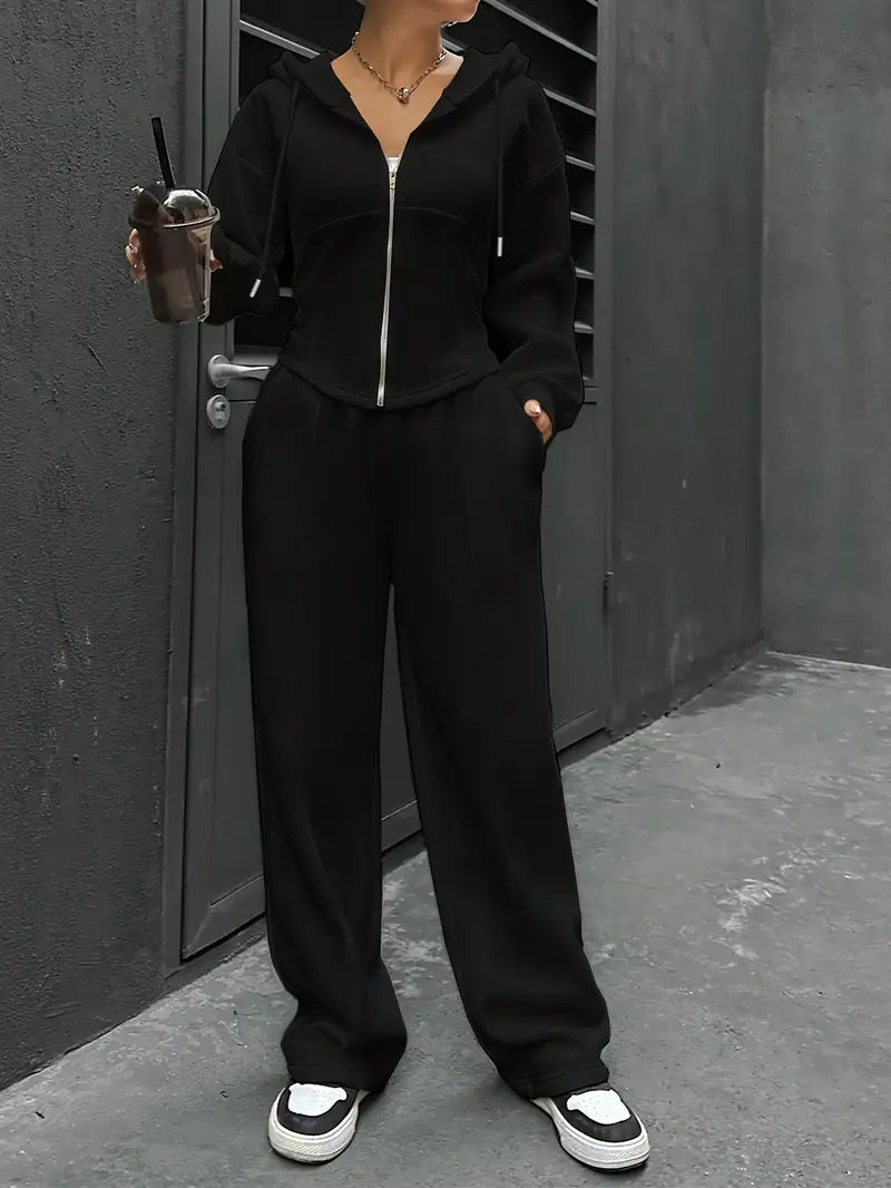 Nanci - Alkalmi Hosszú Ujjú Kétrészes Szett