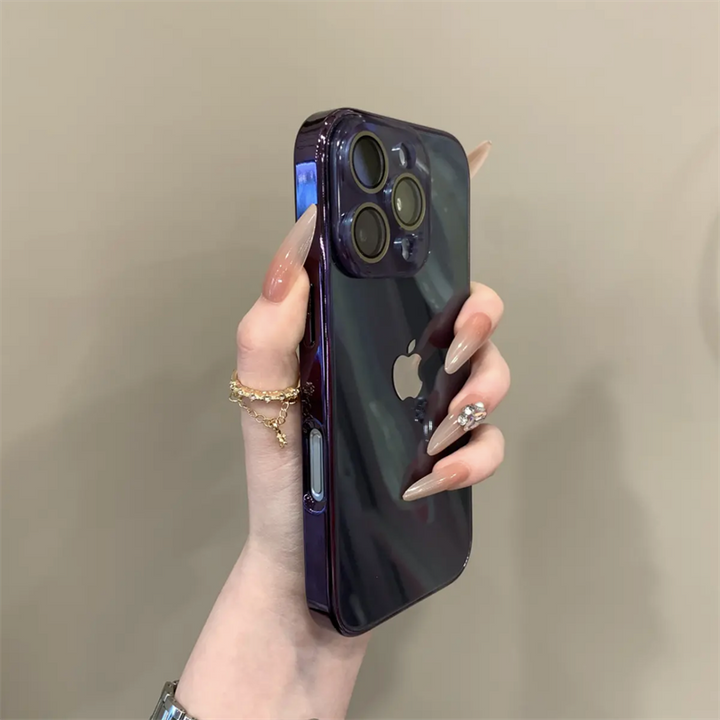 Chromelux – Prémium Galvanizált üveg Lencsetok iPhone Hoz