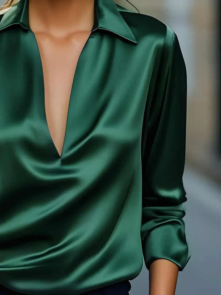 Nadene -  Prémium V-Nyakú Blúz