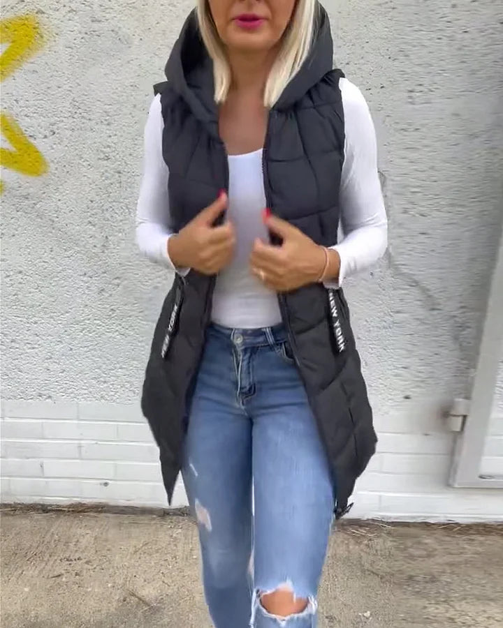 Laruna - Ujjatlan, Bélelt Kabát Cipzárral