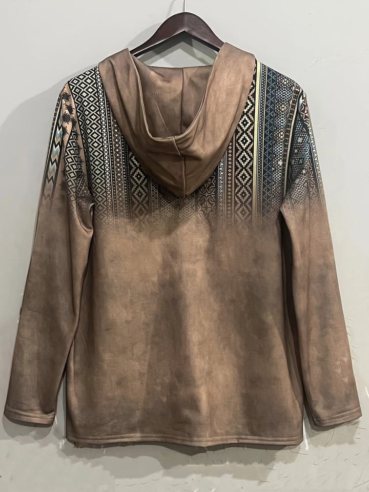 Sandeep - Alkalmi 3D Nyomtatott Kapucnis Pulóver