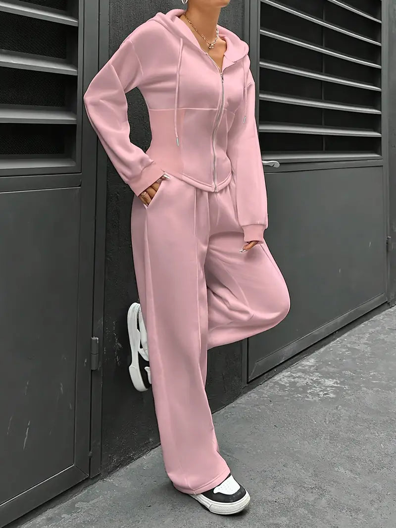 Nanci - Alkalmi Hosszú Ujjú Kétrészes Szett