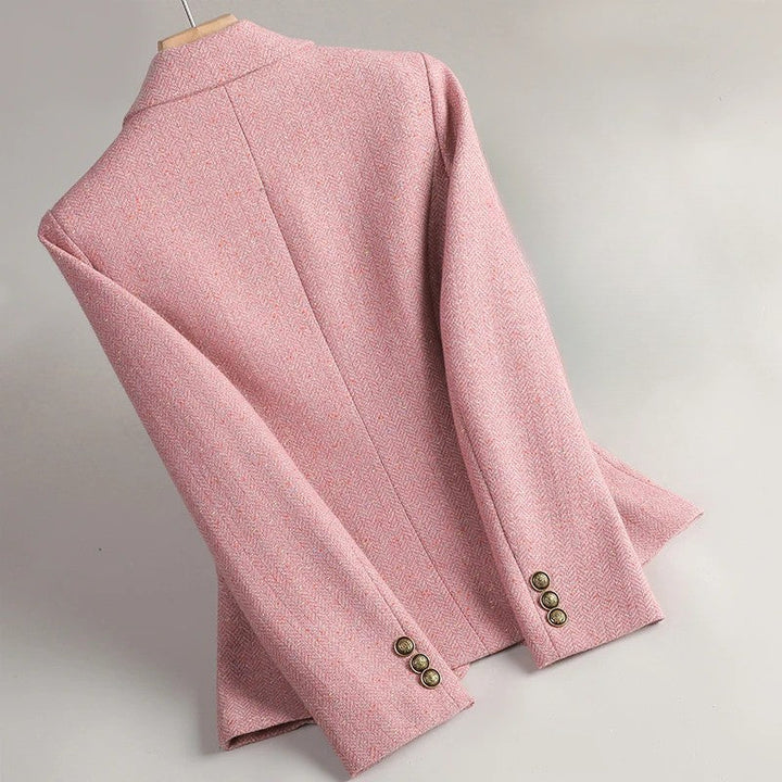 Cesira – Halszálkás Tweed Blézer