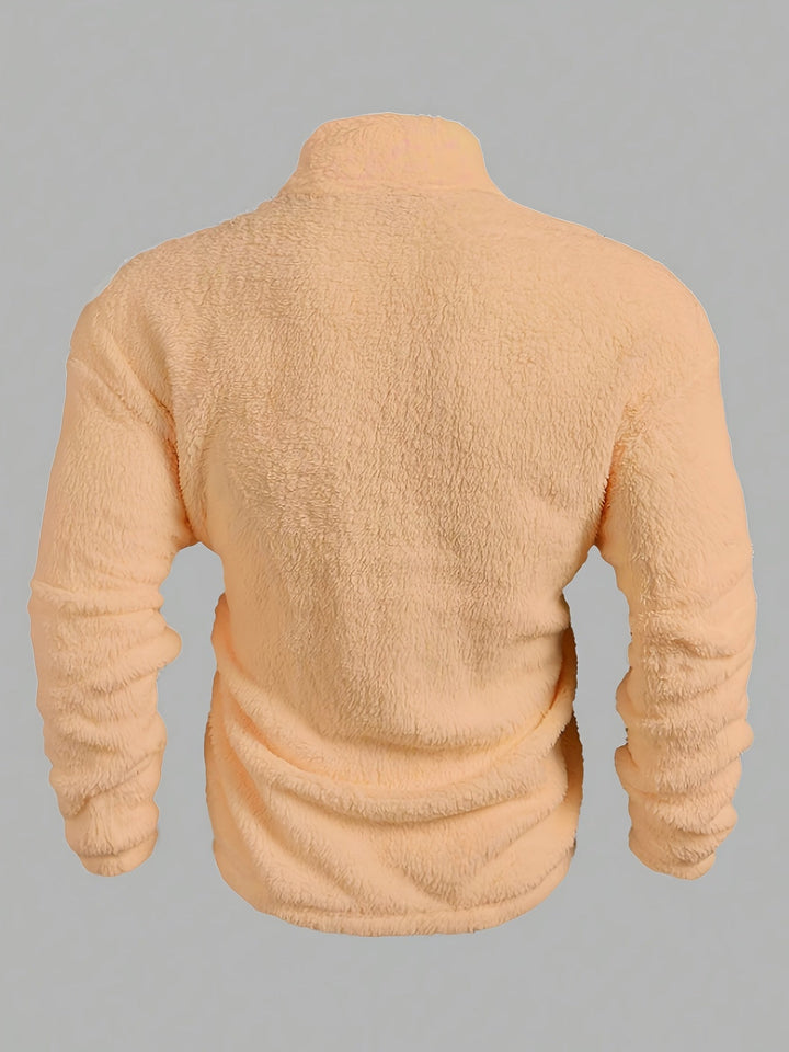 Kamil - Polár Pulóver Félcipzárral