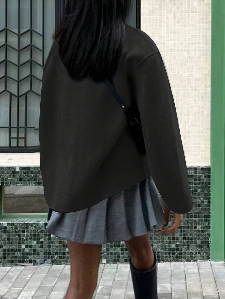 Deanne - Elegáns Kétsoros Bézs Kabát